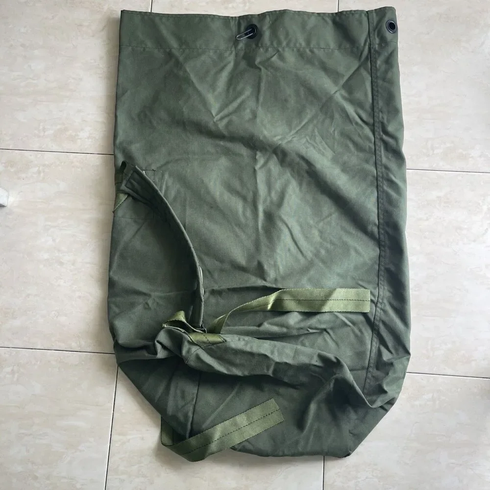 Genuine US Army Duffel Bag Large Military Olive Green Sack Nylon sea sack pack